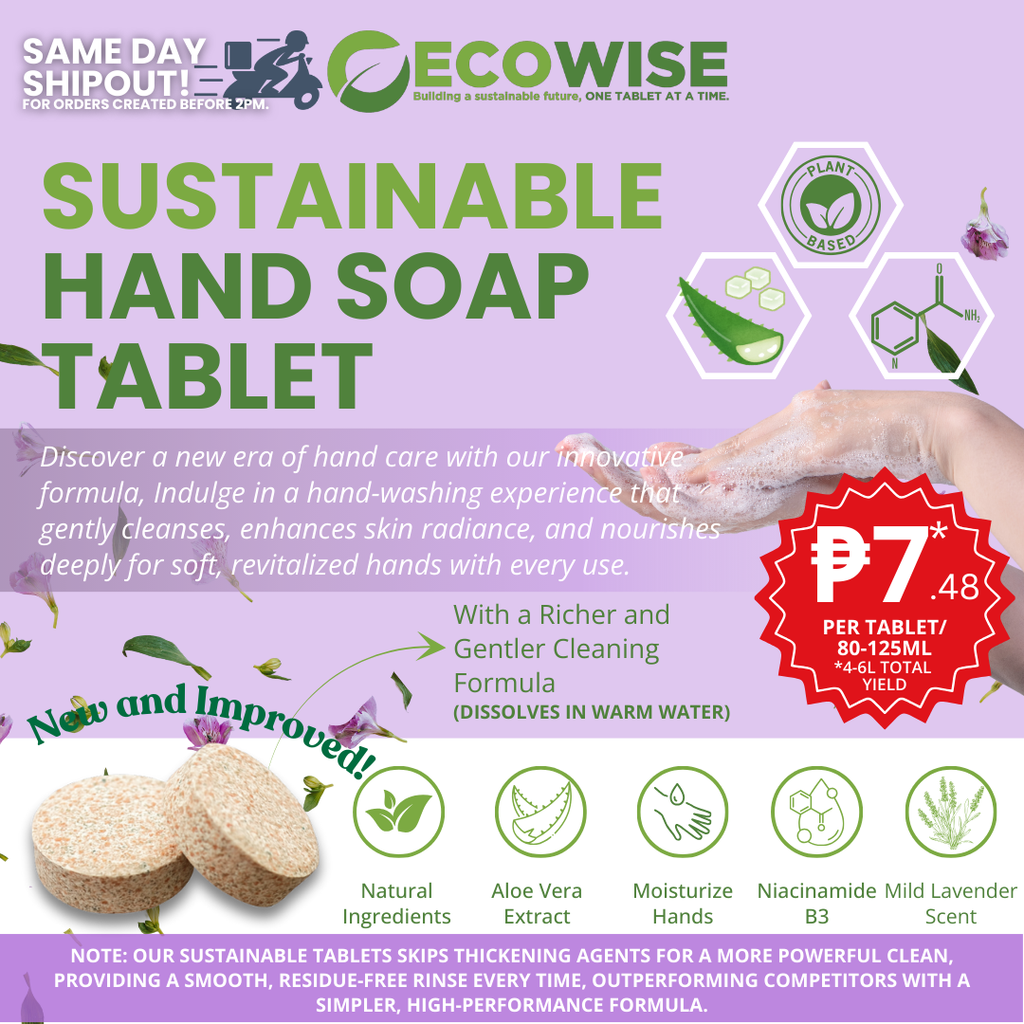Bundle of 3 + 1 Pack FREE | Ecowise Saver 4L Pack | Dishwashing • Handsoap • Multi-Surface