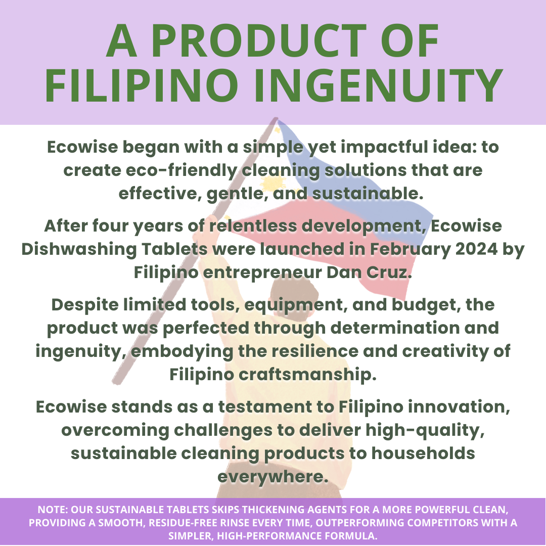 Ecowise Handsoap Tablets Refill – Lavender Scent w/ Aloe Vera & Niacinamide B3